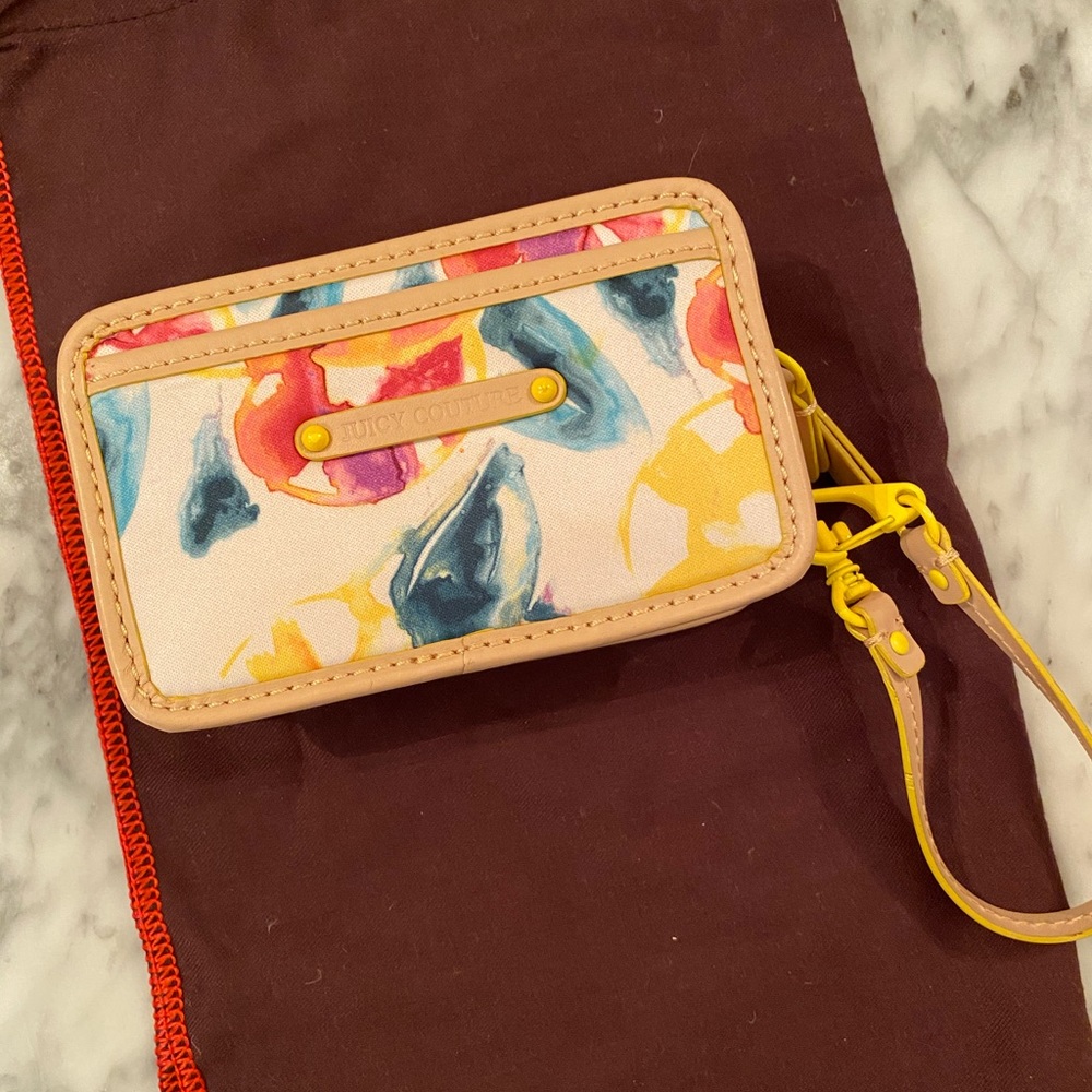 Juicy Couture Floral Wristlet